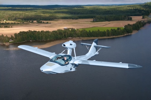 Previous Atol version flying above Finnish landcsape